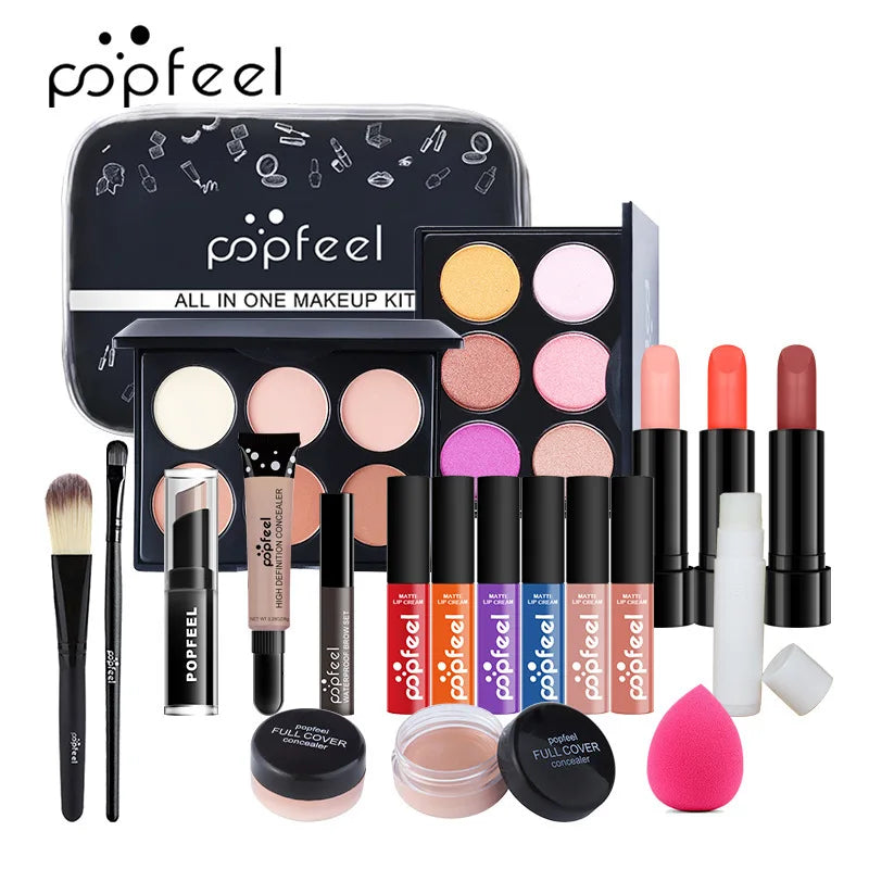 Makeup Basic Eyeshadow Lipstick Foundation Lip