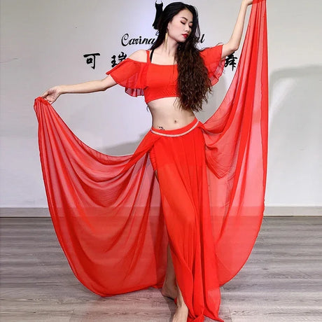 Belly Dance Clothing Dancer Women' Set Oriental Adult