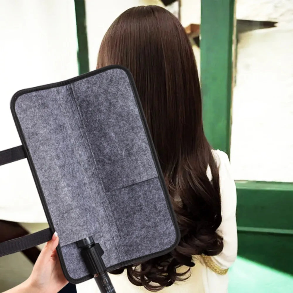 Black Hair Straightener Storage Bag Hair Styling Tool