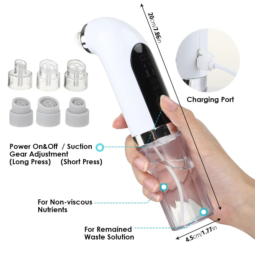 Blackhead Remover Pore Cleaner Vacuum Suction Acne Remover