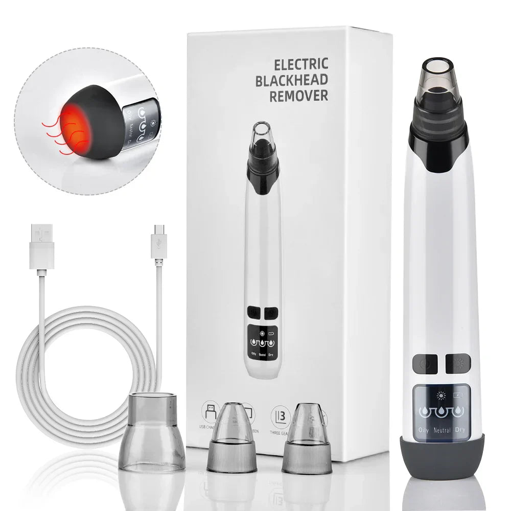 Blackhead Remover Pore Cleaner Vacuum Suction Acne Remover