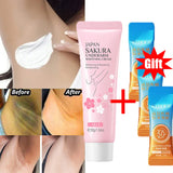 Body Whitening Cream Arms Thighs Underarm Knees Whitening