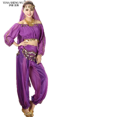 Bollywood Dance Costumes Indian Belly Dance Costumes Set