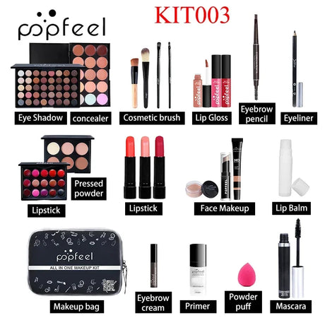 Brand All In One Makeup Kit (Eyeshadow, Lip