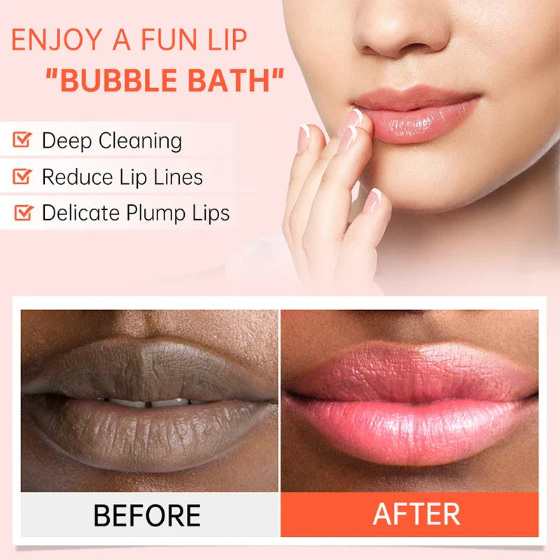 Bubble Lip Balm Lightening Dark Lip Mask Gloss