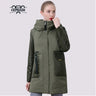 Ceprask New Spring Jacket Women Autumn Coat Long