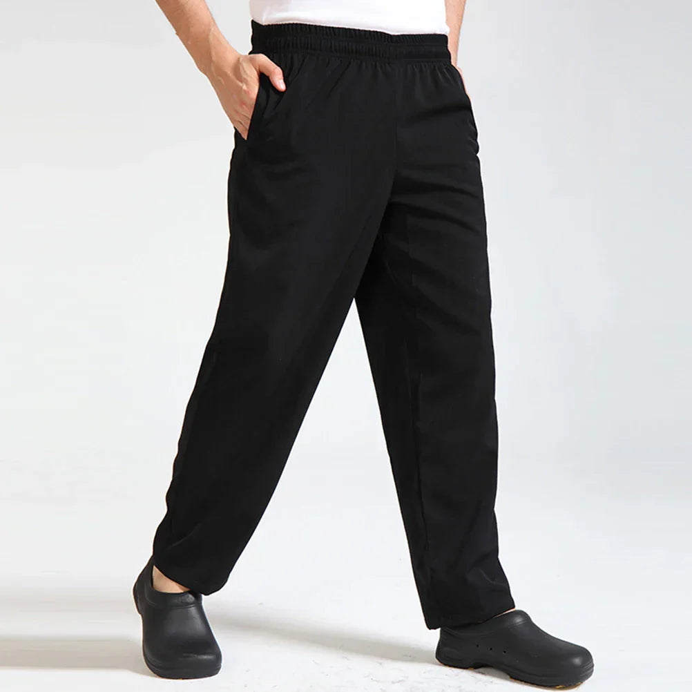 Chef Menworkwear Chef Pants Breathable Trousers Canteen Clothes