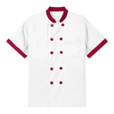 Chef' Unisex Work Uniform Mens Women Chef Shirt