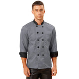 Chef' Unisex Work Uniform Mens Women Chef Shirt