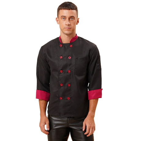 Chef' Unisex Work Uniform Mens Women Chef Shirt