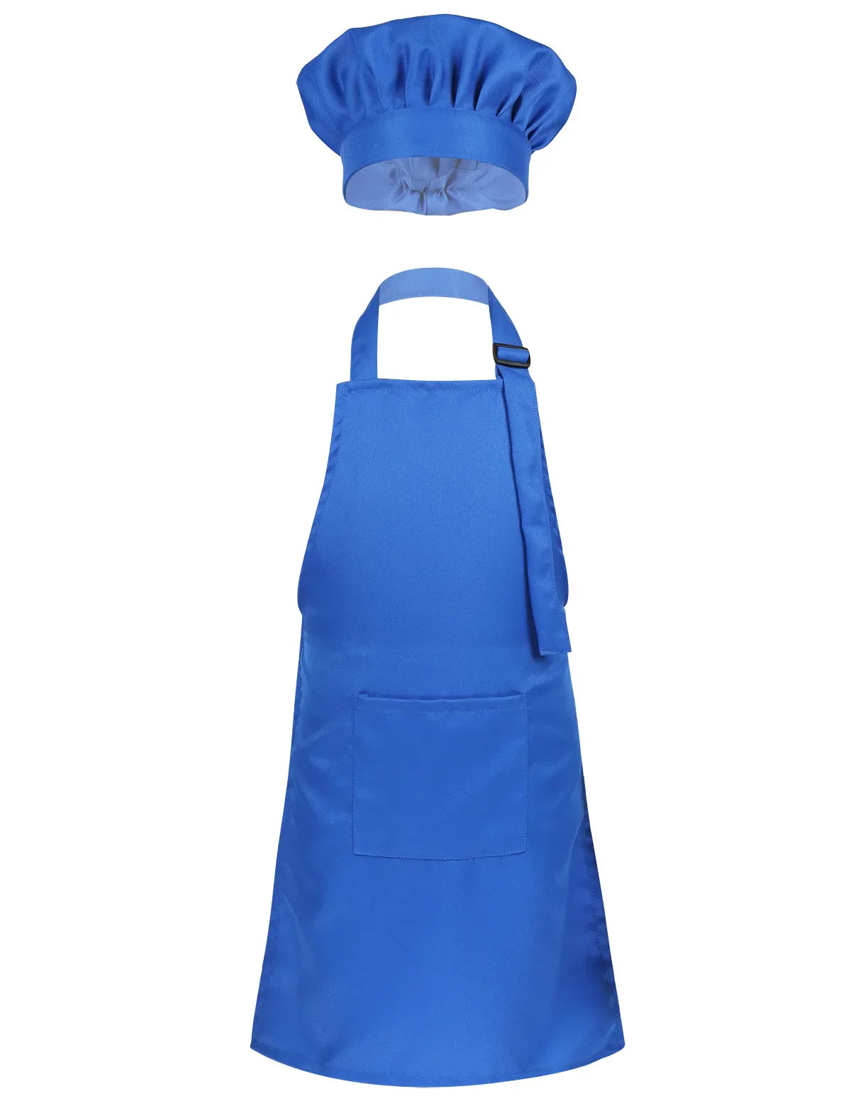 Child Kids Adjustable Apron And Chef Hat Set