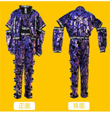 Children Jazz Dance Costumes Sequins Girls Street Dance