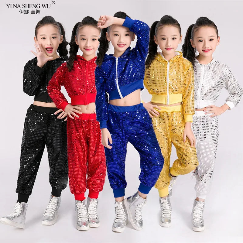 Children' Jazz Dance Costume Children' Day Performance Hip-Hop