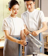 Chinese Style Restaurant Waiters Elegant Working Clothes Women