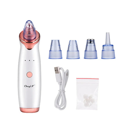 Ckeyin Electric Blackhead Remover Vacuum Facial Acne Cleaner