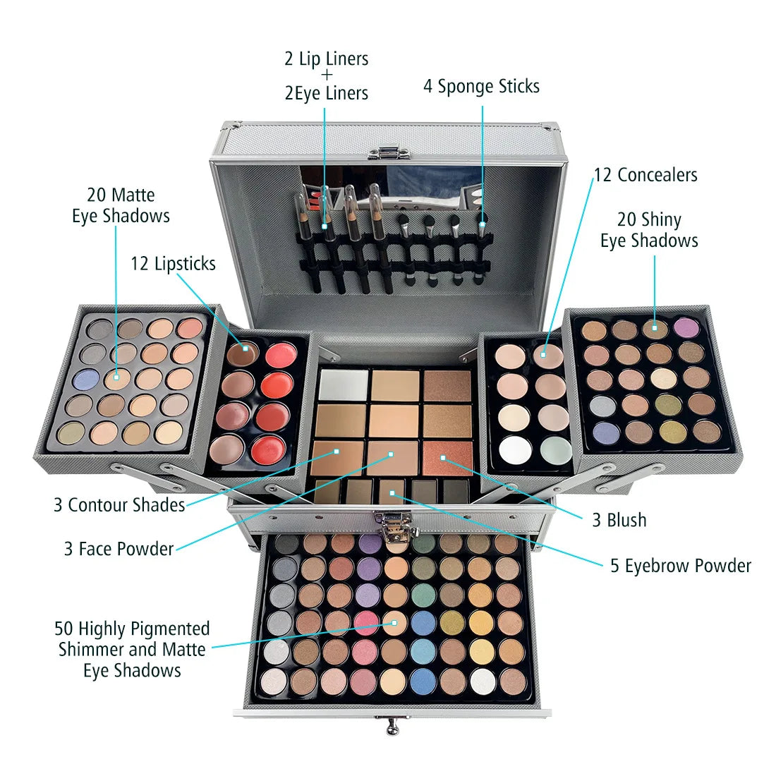 Cosmetics Eyeshadow Trimming Tray Lip Frozen Blush