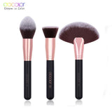 Docolor Foundation Brush Flat Top Buffing Brushes Fan