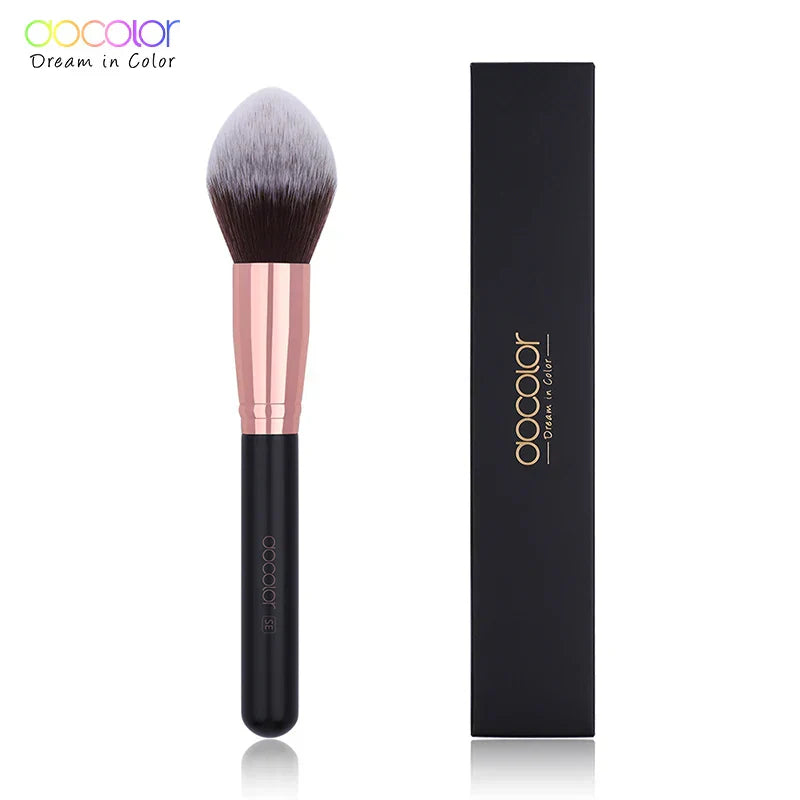 Docolor Foundation Brush Flat Top Buffing Brushes Fan