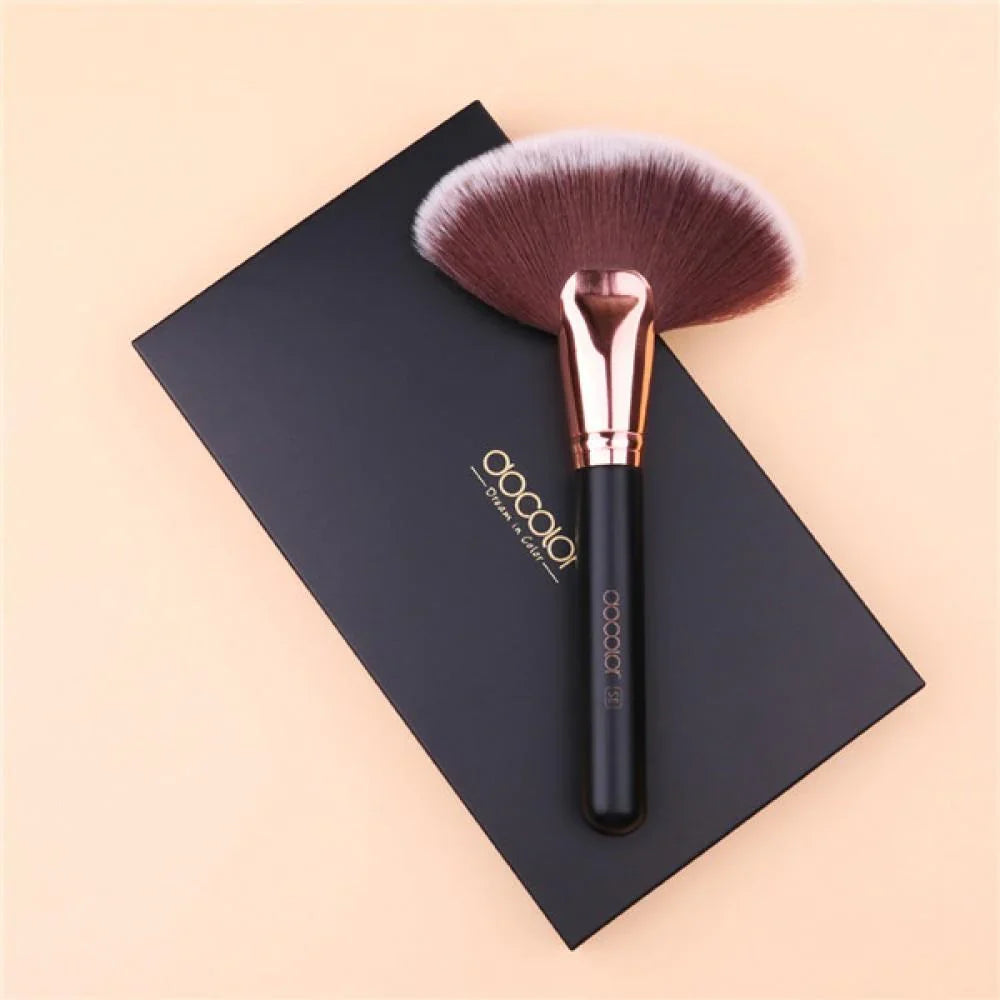 Docolor Foundation Brush Flat Top Buffing Brushes Fan