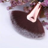 Docolor Foundation Brush Flat Top Buffing Brushes Fan