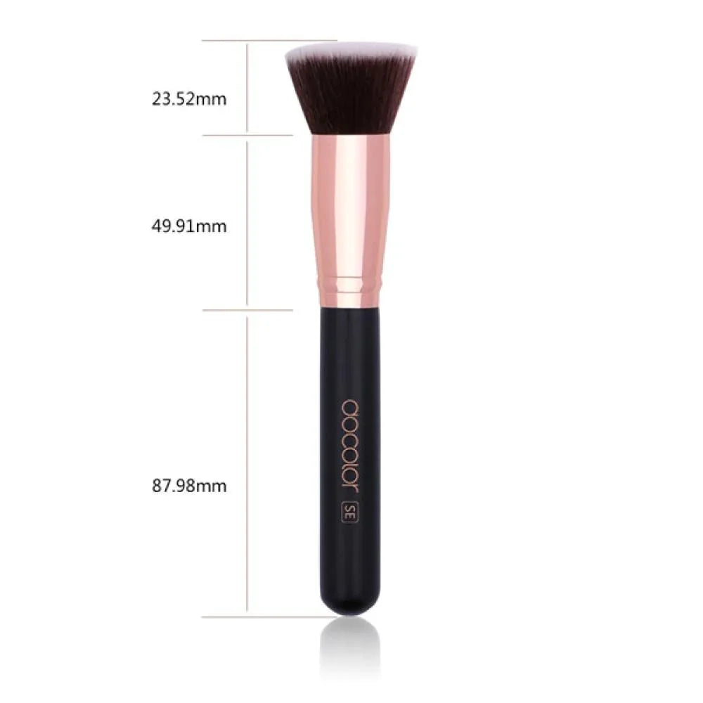 Docolor Foundation Brush Flat Top Buffing Brushes Fan