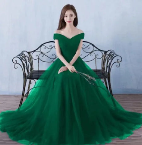 Dongcmy New Elegant Off Shoulder Party Dresses Formal