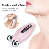 Ems Facial Massager Roller Microcurrent Face Lifting Machine