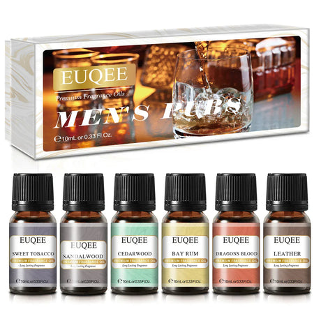 Euqee Fragrance Oil Gift Kit For Diffuser