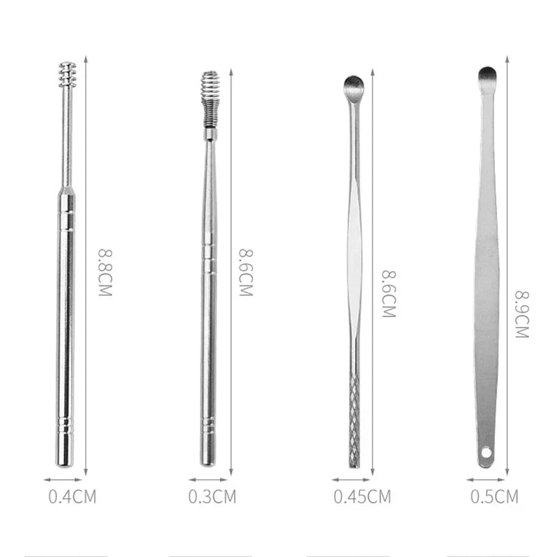 Ear Cleaner Personal Care Curette Ear Pick Stainless