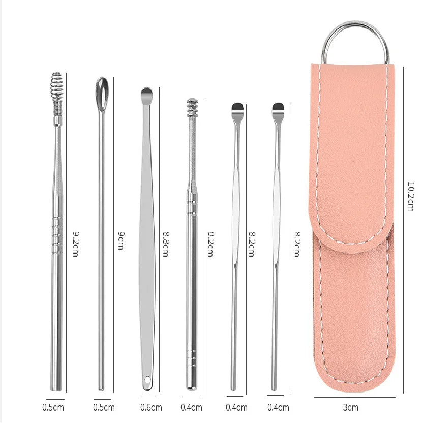 Ear Cleaner Personal Care Curette Ear Pick Stainless