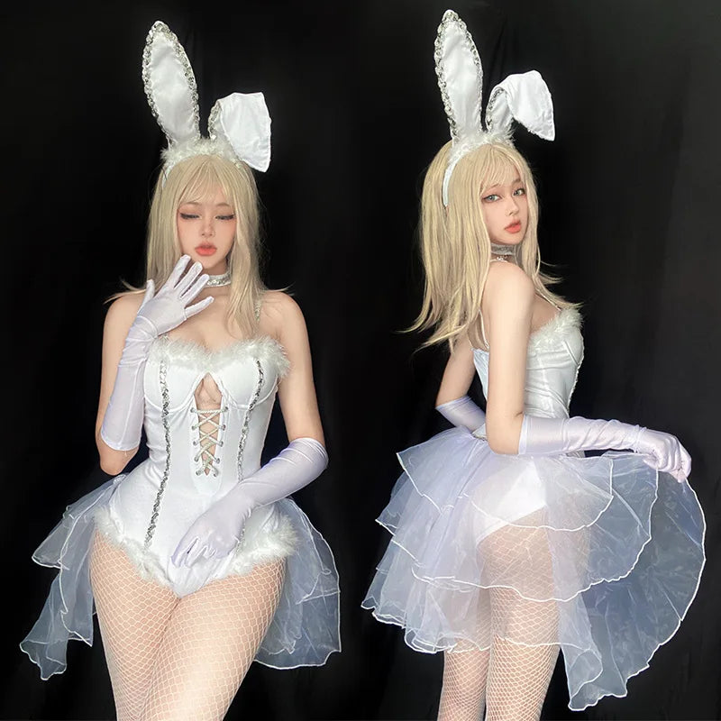 Easter Bunny Costume Sexy Bunny Costume Suit For