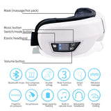 Electric Eye Massager With Heat Vibration Bluetooth Music