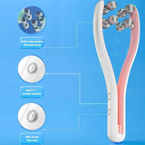 Electric Facial Roller Massager Face Slimming Double Lift