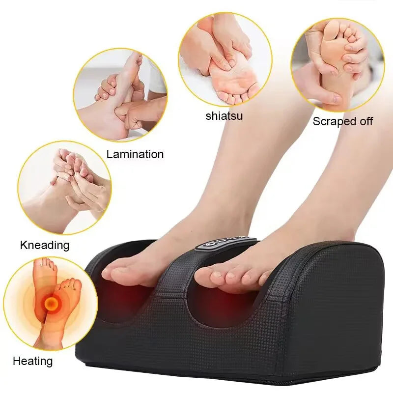 Electric Foot Massage Deep Muscles Shiatsu Therapy Relax