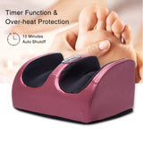 Electric Foot Massager Heating Therapy Hot Compression Shiatsu