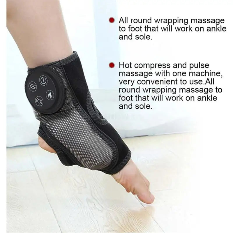 Electric Hair Hot Compress Ankle Foot Massager Wireless