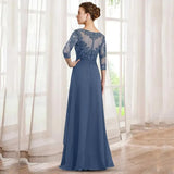 Elegant A-Line Mother Of The Bride Dresses Chiffon