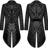 European Clothing Classical Devil Mens Gothic Steampunk Tailcoat