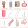 False Eyelash Extension Kit Beginner Mannequin Head