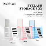 False Eyelashes Storage Box Layers Acrylic Pallet