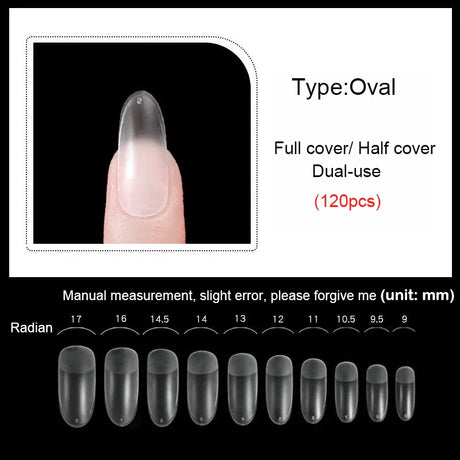 False Nails New Matte Tips Fake Nail Capsule