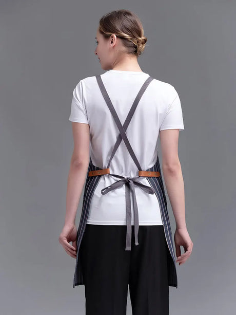 Fashion Canvas Kitchen Aprons For Woman Men Chef