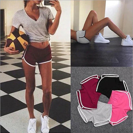 Fashion Yoga Short Pant For Women Candy Color