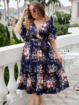 Female Elegant And Pretty Casual Printed Lace Up
