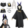 Genshin Impact Cyno Cosplay Black Cloak Hat Gloves