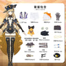 Genshin Impact Navia Cosplay Costume Wig Hat Set