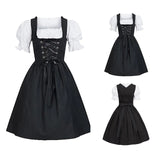 German Ladies Beer Maid Dirndl Bavarian Oktoberfest Dress