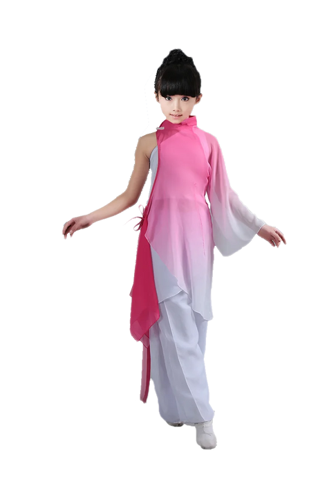 Girls Yangko Dance New Children' Clothing Costume Stage