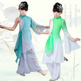 Girls Yangko Dance New Children' Clothing Costume Stage