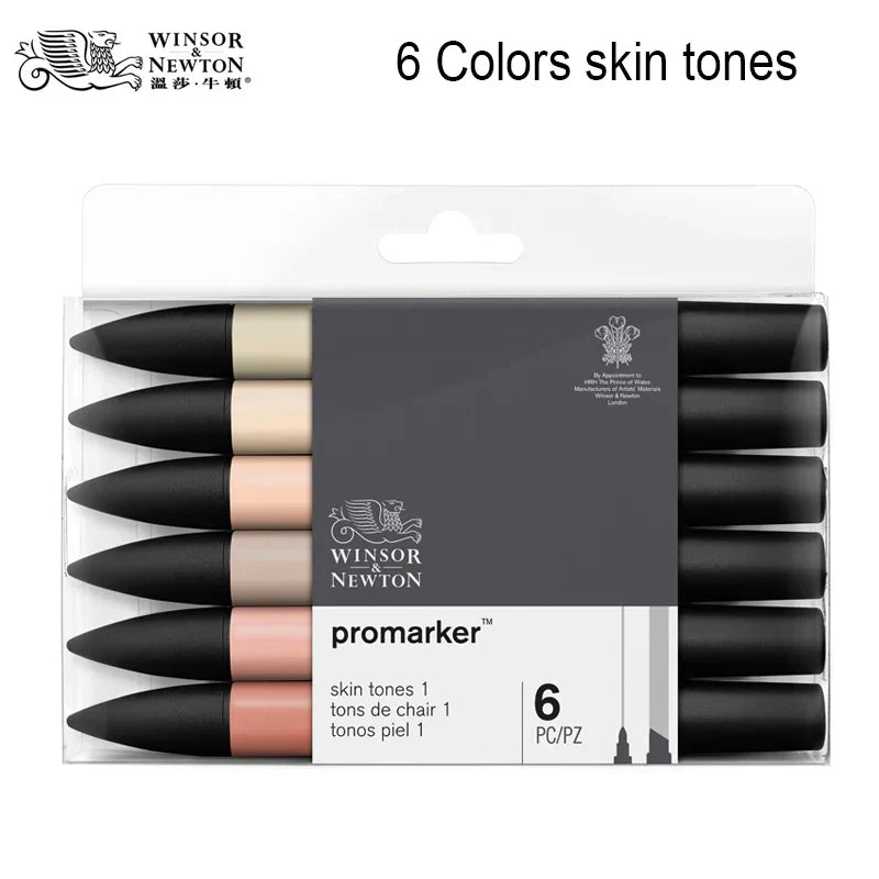 Winsor&Newton Colors Promarkers Alcohol Base Ink Twin